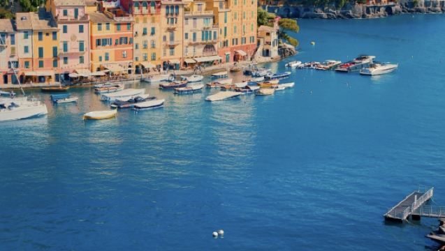 Round-trip from Milan: 1-day tour to Genoa's San Lorenzo Cathedral, Doge's Palace, and Portofino