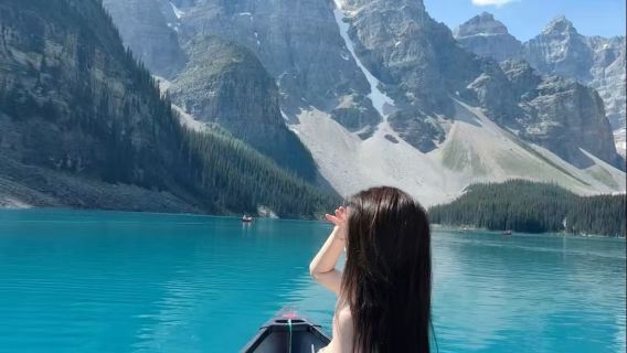 Passeio de um dia com transporte privado em Calgary, Canadá + Parque Nacional Banff + Montanha Sulphur + Lago Louise