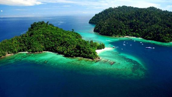 Мамутик + Сапи Айленд Кота Кинабалью, Сабах Малайзия Сноркелинг развлечения - Сутера Марина Джетти|Котакинабалу, Сабах