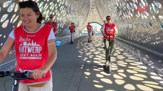 E-Scootertour Antwerp Highlights