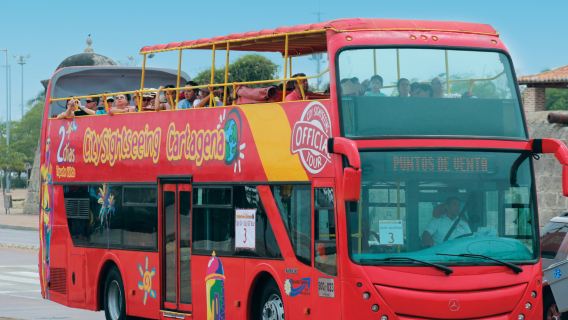 Tour buýt Hop-on Hop-off Cartagena