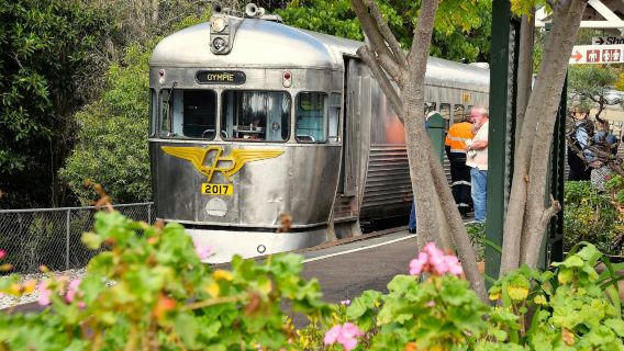 Mary Valley Rattler: Silver Bullet Train Ride from Gympie to Dagun
