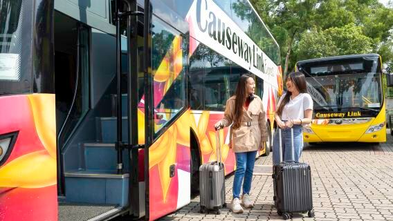 Transfert en bus de Kuala Lumpur à Singapour par Causewaylink