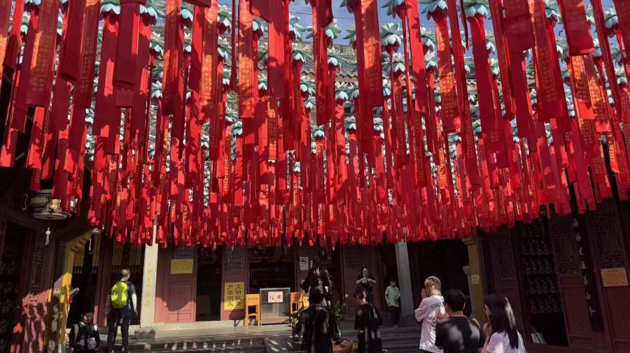 【快速上行索道+北高峯】天下第一財神廟＋人工講解半日遊