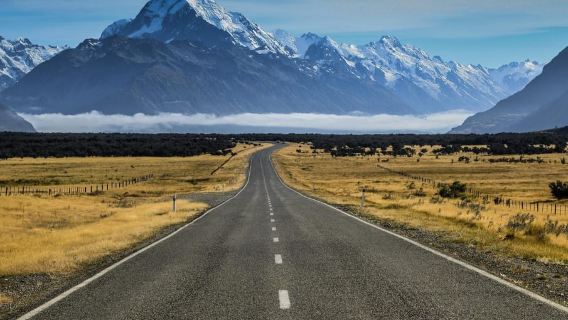 Queenstown: One-Way Tour to Christchurch via Mt Cook