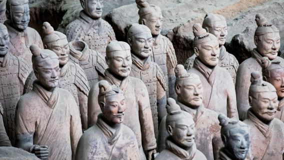 Xian: Terrakotta-Armee-Bustour (mit Mittagessen oder nur Ticket)
