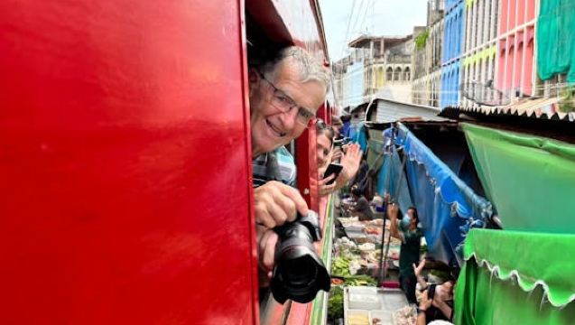 Floating and Railway Markets private tour with coconut farm visit