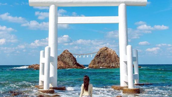 규슈 이토시마 비경: 후쿠오카 이토시마시 + 케야노오오토 + 사쿠라이 후타미가우라 부부바위 일일 투어