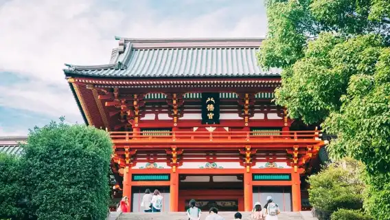 東京:鎌倉、江ノ島、電車の旅、大仏