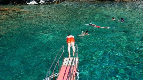 Perjalanan Perahu Pulau Suluada Dari Kemer