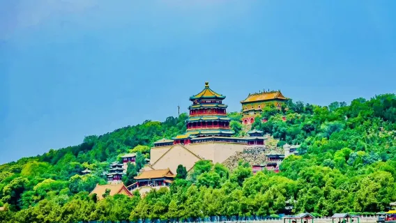 Vé vào Cung điện Mùa hè Bắc Kinh với 2 dịch vụ bổ sung không bắt buộc: Dịch vụ hướng dẫn viên hoặc đưa đón