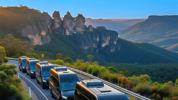 [Premium Mercedes-Benz Express Line | Door-to-Door Pickup | Three Sisters Peaks | 3 Cable Cars] Blue Mountains National Park Day Trip