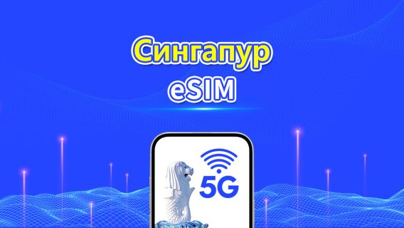 eSIM Сингапура | 5G/4G | Пакет данных ежедневный/общий | высокоскоростная сеть | Биллинг по естественному дню | 1-30 дней | QR-код