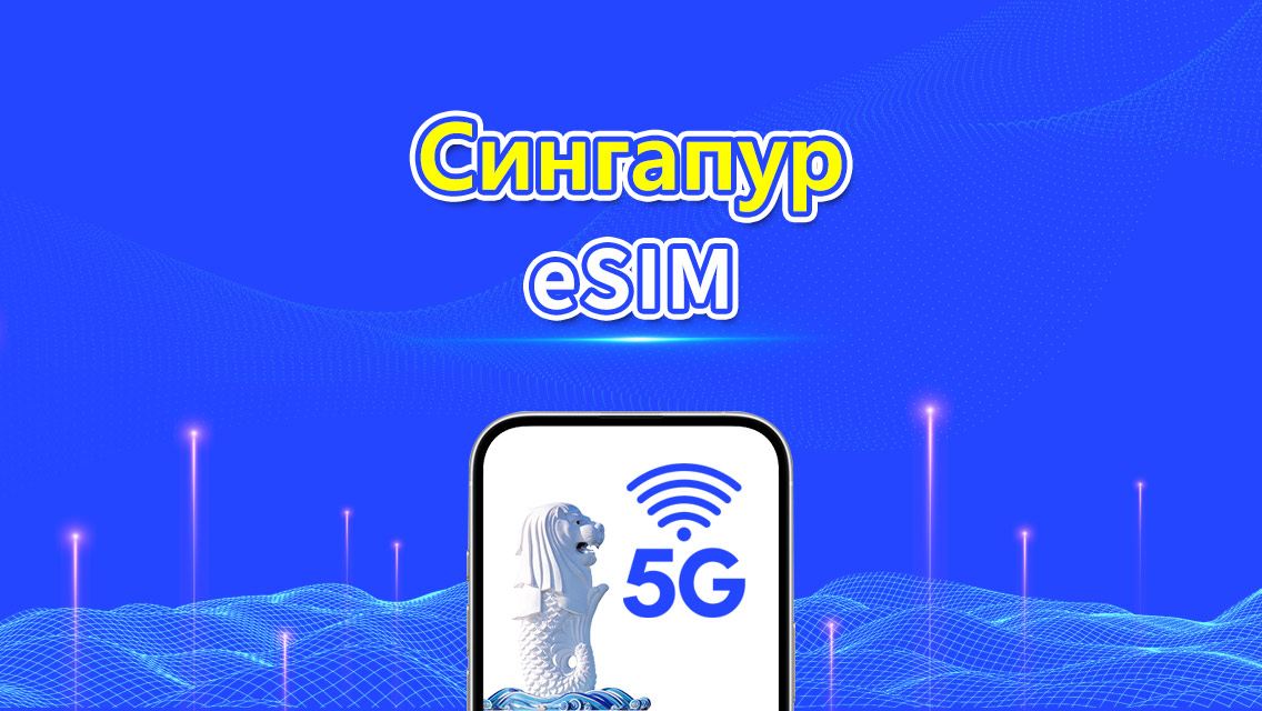 eSIM Сингапура | 5G/4G | Пакет данных ежедневный/общий | высокоскоростная сеть | Биллинг по естественному дню | 1-30 дней | QR-код