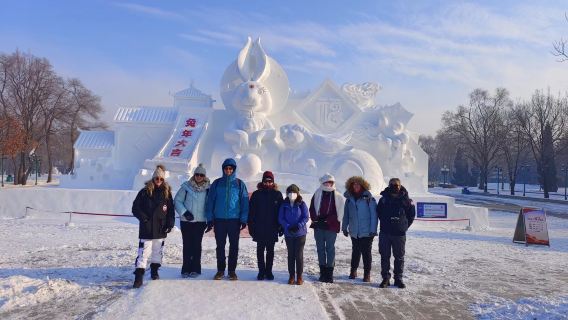 Harbin Ice and Snow World: tour privato di 1 giorno alle sculture di neve di Sun Island (meraviglie di ghiaccio e neve)