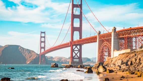 【美國舊金山中文包車】金門大橋+九曲花街+漁人碼頭+唐人街