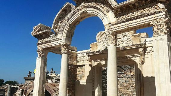 Izmir, Türkiye private charter round-trip—Ephesus Ancient City Ruins/Museum