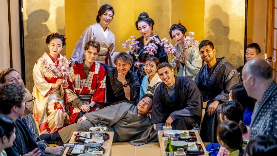 [Fukagawa Odori Hachiman Zashiki] Zashiki Travel - Choose One of Four Options (Includes Live Guide)