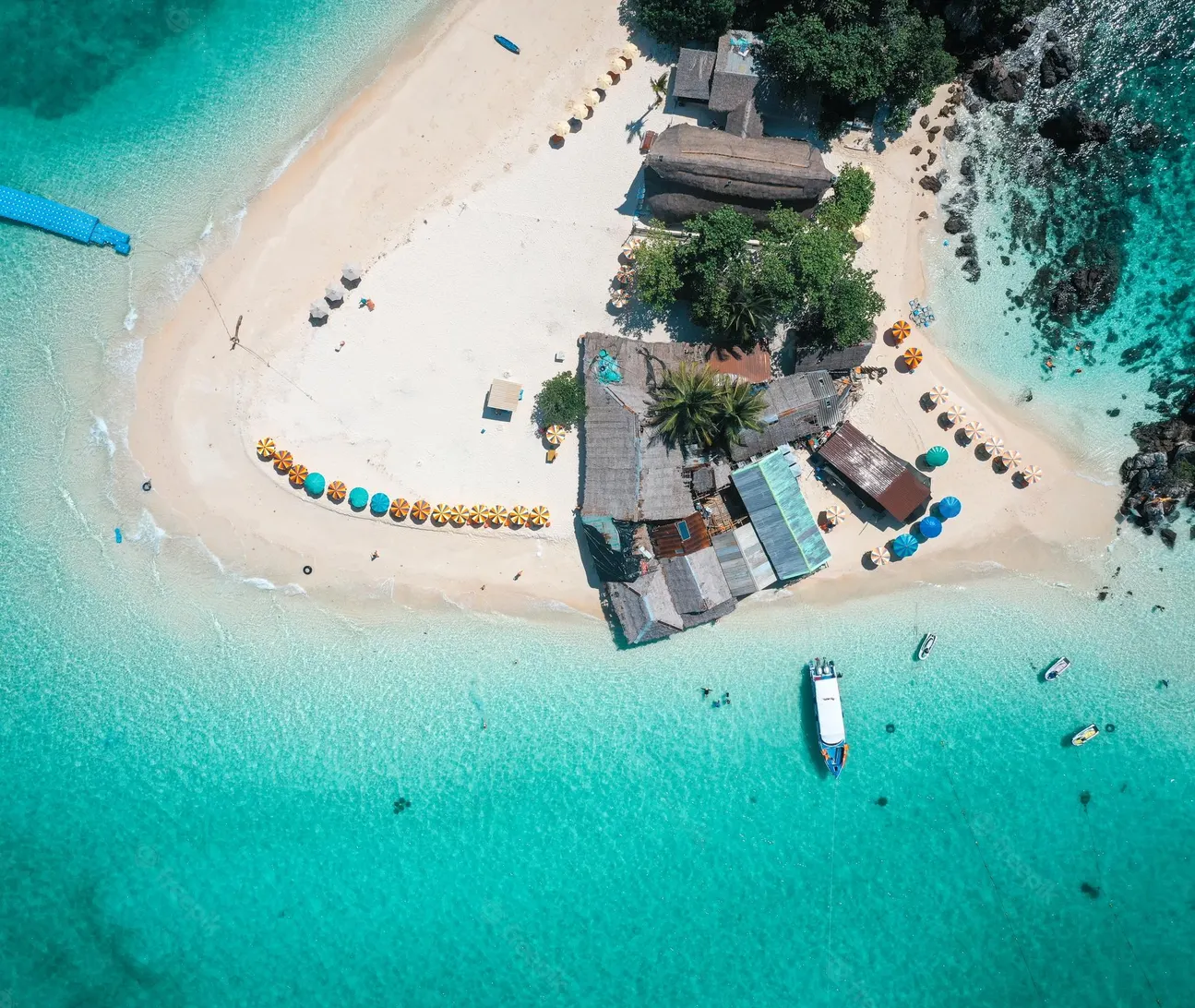 Tour di mezza giornata in motoscafo all'isola di Khai/isola di Khai Nui/isola di Kitty