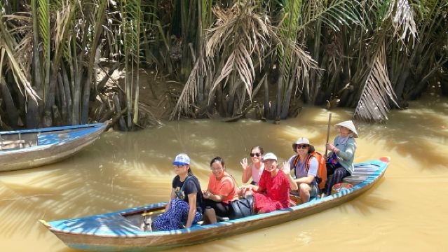 Excursion d'une journée aux tunnels de Cu Chi et au delta du Mékong au Guide touristique de Hô-Chi-Minh-Ville, Vietnam