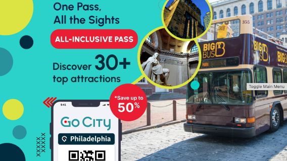 Tiket Go City Philadelphia [Resmi/Termasuk 30+ Atraksi Populer/Institut Franklin/Kebun Binatang Philadelphia]|Philadelphia Semua Termasuk