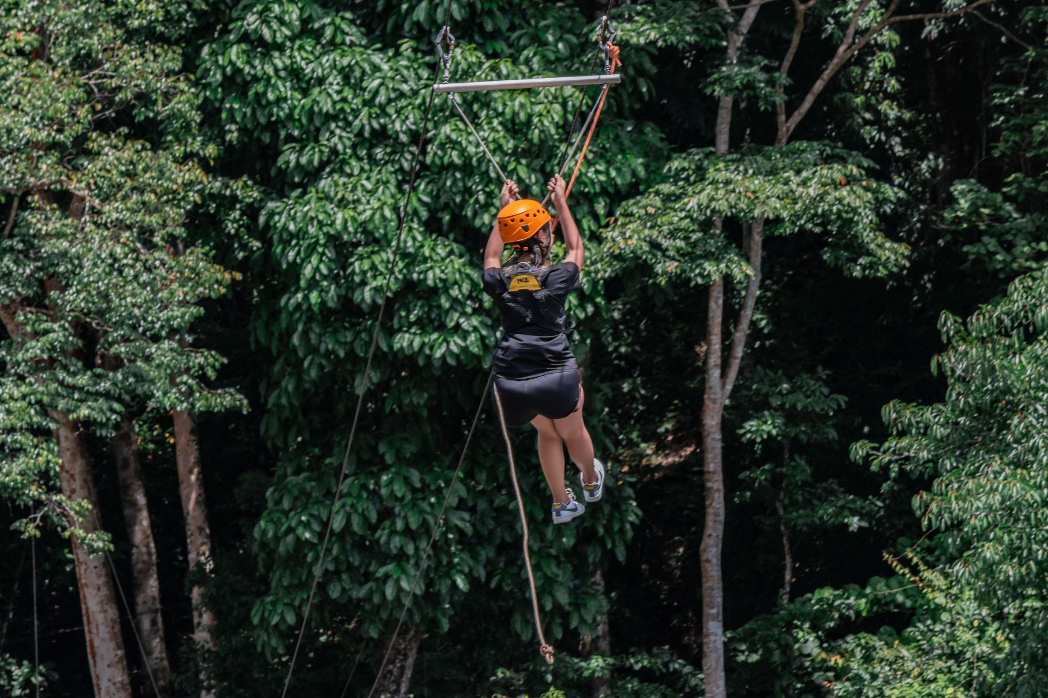 Sabah Kota Kinabalu Kiulu White Rafting & Jungle Zip Line Shared Day Tour 