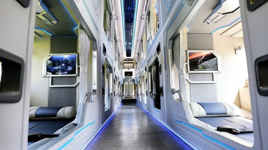 Sapa Express - 豪華艙臥鋪巴士 河內機場往薩帕 07:40