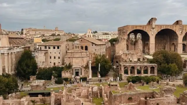 Rome: Arena of Colosseum, Roman Forum and Palatine Hill