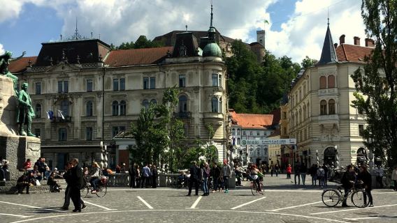 Lawatan Bersiar-siar di Ljubljana dan Istana Ljubljana