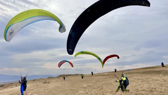 Transylvania Targu-Mures: Paraglider pilot for a day