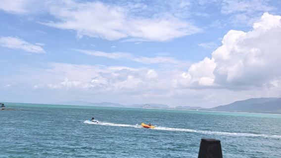 Lingshui city direct to Boundary Island 1-day tour · Mountain and sea wonders/Jellyfish sea snorkeling/Marine theater/