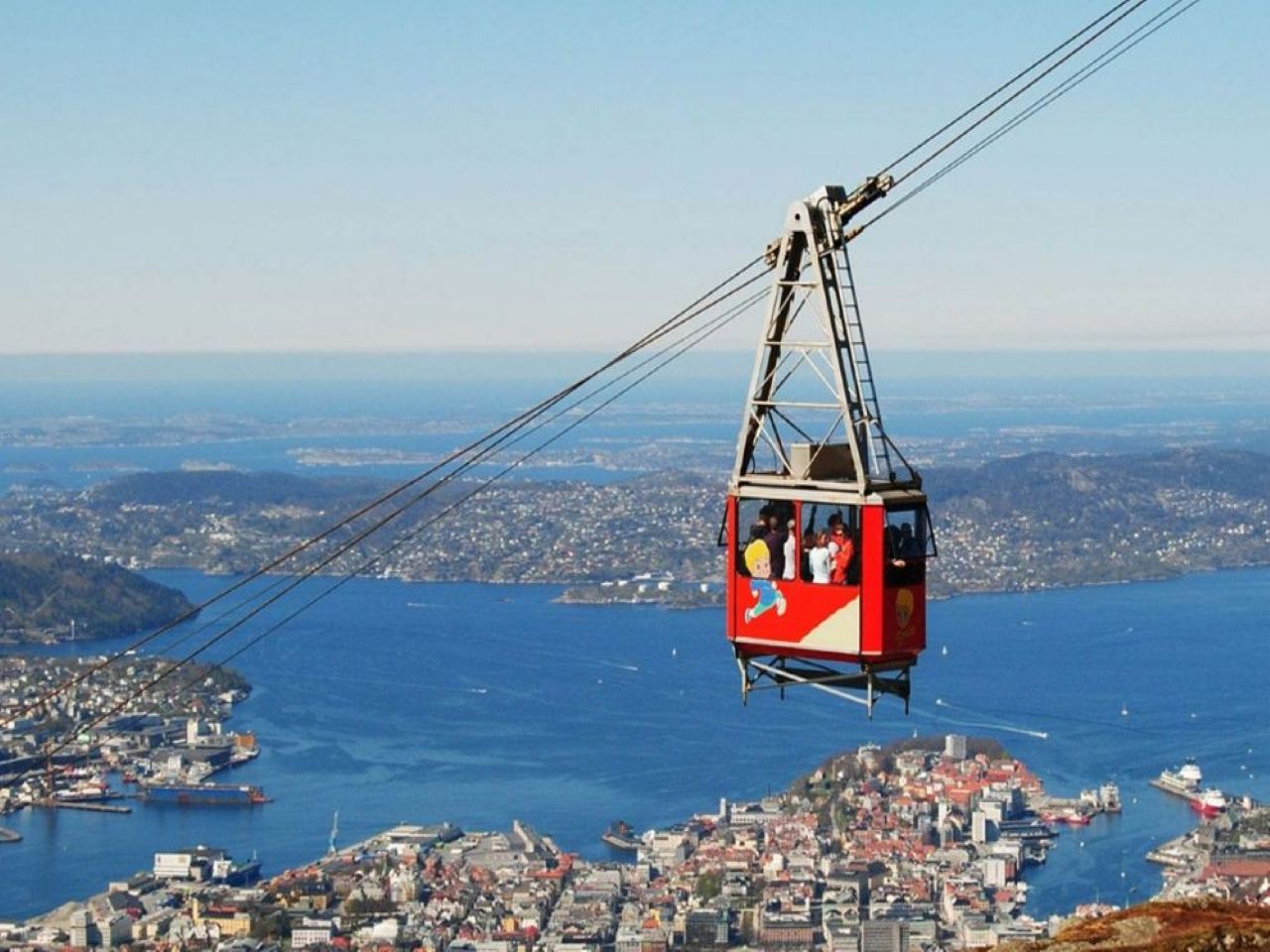 Fjellheisen Cable Car in Tromso, Norway + Optional Round-trip Bus