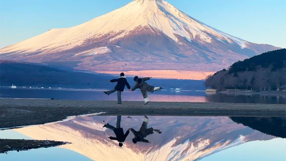 日本東京富士山日帰りツアー【9名様限定の少人数グループ 送迎付き 6つの人気観光スポット巡り】