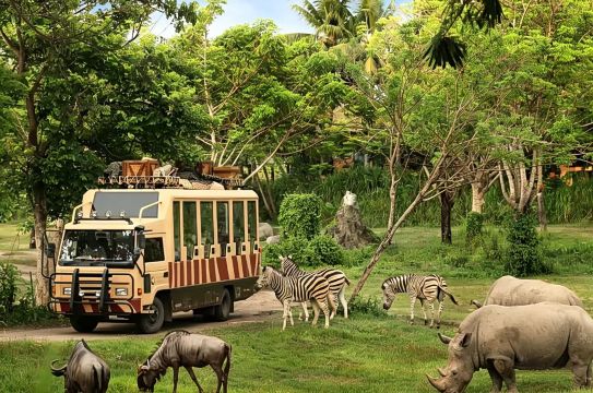 Tiket masuk Safari World Bangkok (Nikmati dua taman di Bangkok + petualangan satwa liar + keajaiban 