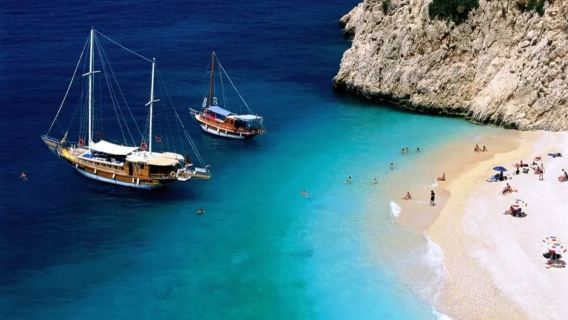 Kemer To Suluada Boat Trip Full Day With Lunch and  Hotel Pickup