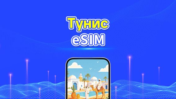 Тунис 5G eSIM | Две сети | Полная поддержка AI и TikTok | Ежедневный/общий пакет данных | 1–30 дней | Посуточная тарификация (24 часа) | QR-код