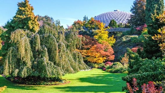 加拿大溫哥華山海風光-伊莉莎白公園-獅門大橋-加拿大廣場-奢品