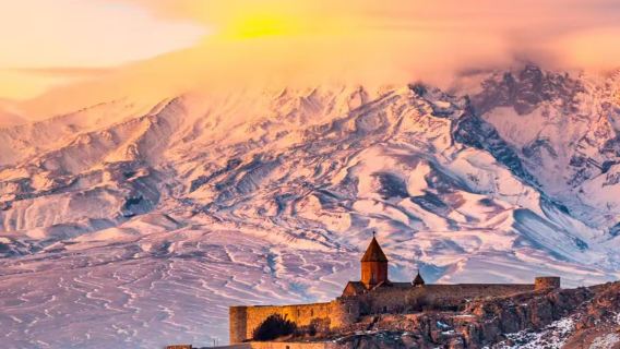 1-day private charter tour in Yerevan to Khor Virap monastery, Garni Temple and symphony of stones