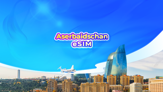 Aserbaidschan 4G/5G eSIM|Tagespaket/Datenpaket|24-Stunden-Abrechnung|1-30 Tage|QR-Code