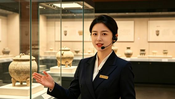 Muzium Shandong [Penerangan berpandu mendalam 2 jam oleh pensyarah berpengalaman bersijil + termasuk fon telinga tanpa wayar]