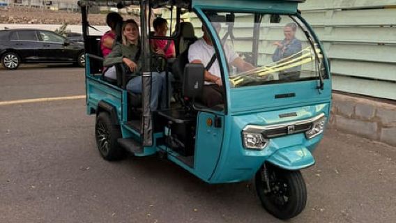 Santa Cruz de Tenerife: Tuk-Tuk Sightseeing Tour to San Andrés and Las Teresitas (3 hours)