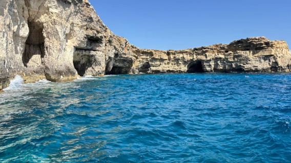 Blue lagoon, Crystal Lagoon & Comino Island & Caves