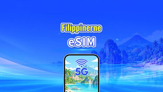 Filippinerne 4G/5G eSIM | Daglig/total datapakke | 1–30 dage | 24-timers fakturering | QR-kode