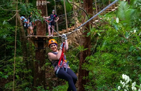 樹頂冒險 - 考驗角小童