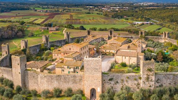 Monteriggioni y Val D'Orcia: excursión de un día desde Florencia