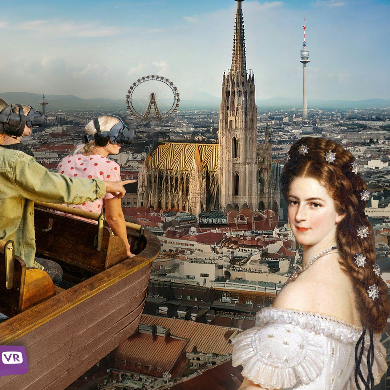 เวียนนา: นั่งเรือเสมือนจริง - การเดินทางสุดมหัศจรรย์ของซิซิ