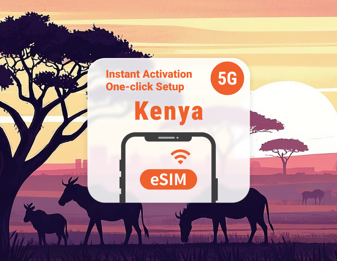 Kenia eSIM | ChatGPT | 1–30 dagen | Directe QR-code