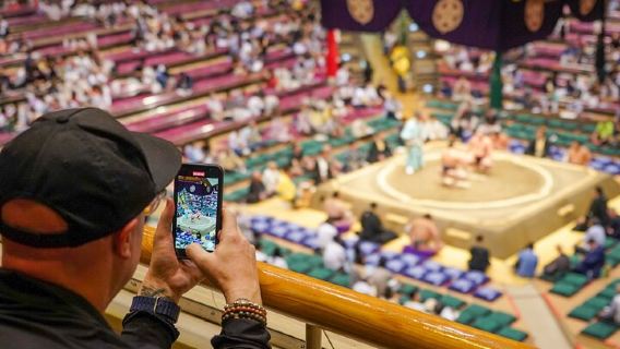 A-rank seat: Tokyo Grand Sumo Tournament Tour with Premium Ticket