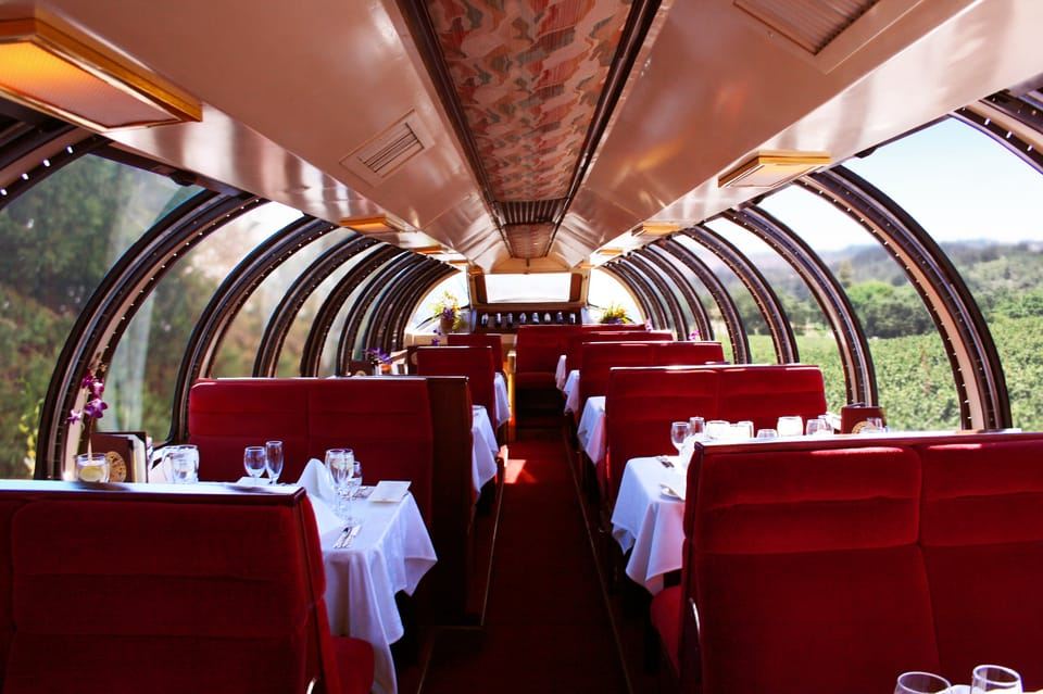 Napa Valley Wine Train: Vista Dome Lunch or Dinner
