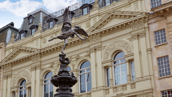 Rundgang von Covent Garden zum Piccadilly Circus mit einer App